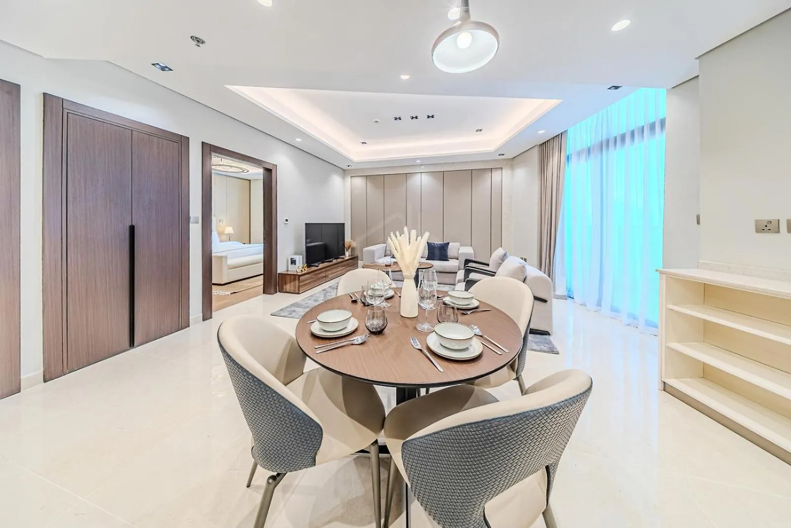 아파트 Classy 1 Bedroom In Nobles Tower 두바이 아랍에미리트
